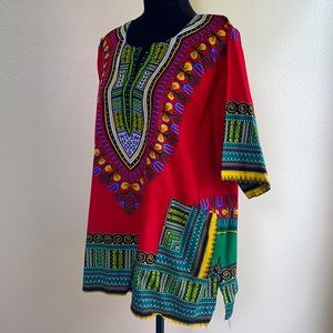 Red Dashiki